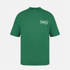 SoulCal Men's Soul Fast Food Oversized T-Shirt Green