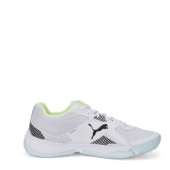 Puma Solarflash II Indoor Court Trainers White/Black