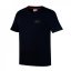 Lee Cooper Essentials V Neck T Shirt Men's Black