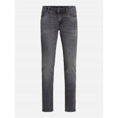 Jack and Jones Glenn Slim Jeans Junior Boys Black Denim