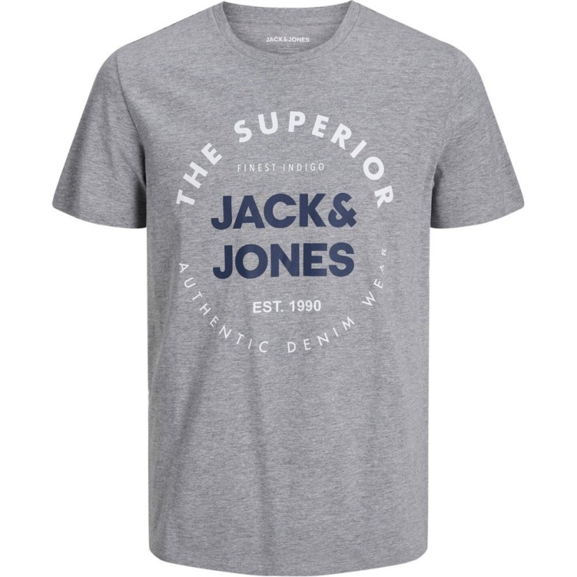 Jack and Jones 5-Pack Short Sleeve pánské tričko White/Grey/Burgundy/Khaki/Navy