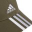 adidas 3-Stripes Baseball Cap Khaki/White