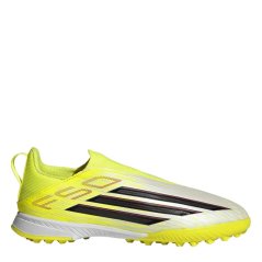 adidas Kids' F50 League Astro Turf Football Boot Team Solar Yell
