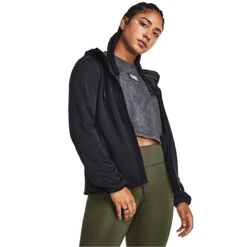 Under Armour Women's Essential Long Sleeve Performance Training Jacket Black