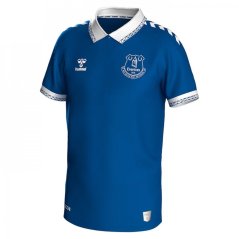 Hummel Everton Home Shirt 2023 2024 Juniors Blue