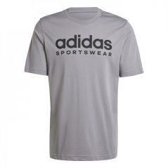 adidas Graphic Logo pánske tričko Grey SPW