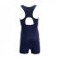Slazenger LYCRA® XTRA LIFE™ Boyleg Swimming Suit Junior Girls Navy