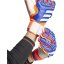 adidas Predator Match Fingersave Gloves Mens Blue/Red