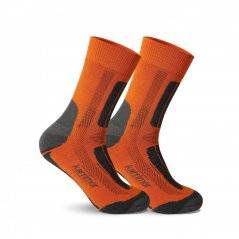 Karrimor 2 Pack Trekking Socks Mens Orange