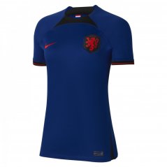 Nike Netherlands Away Shirt 2022 Womens Blue