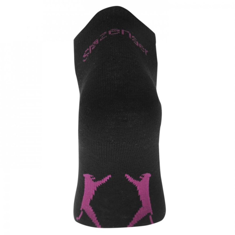 Slazenger Trainer Socks 5 Pack Ladies Dark Asst