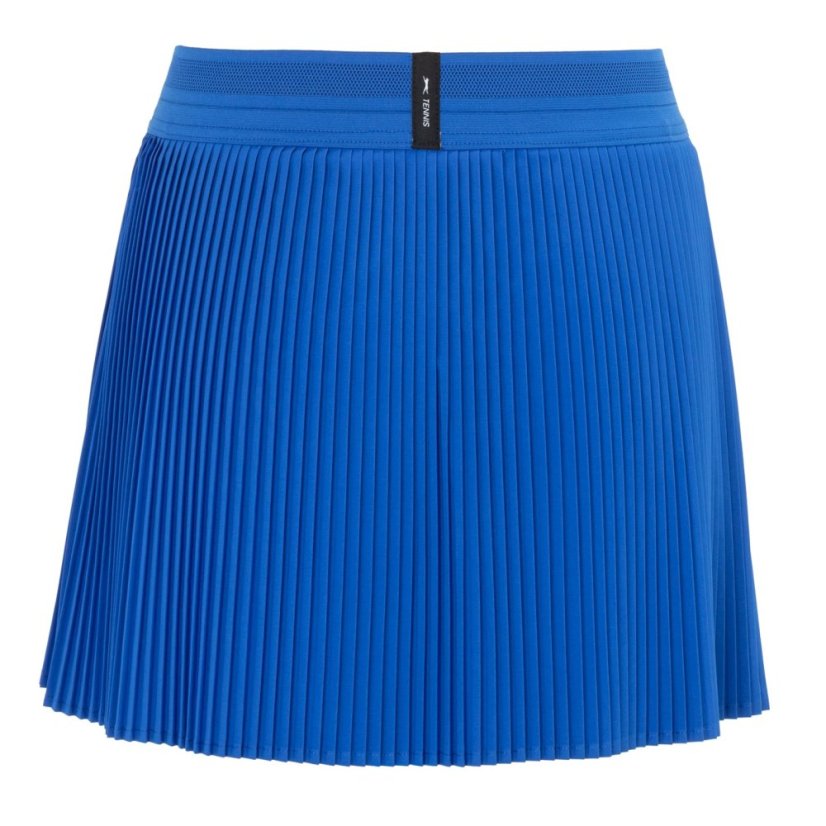 Slazenger Pleated Skort Womens Blue Tattoo
