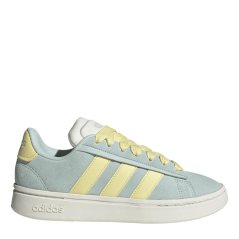 adidas Women's Grand Court Alpha Low-Top Trainers Halo Mint/Almos