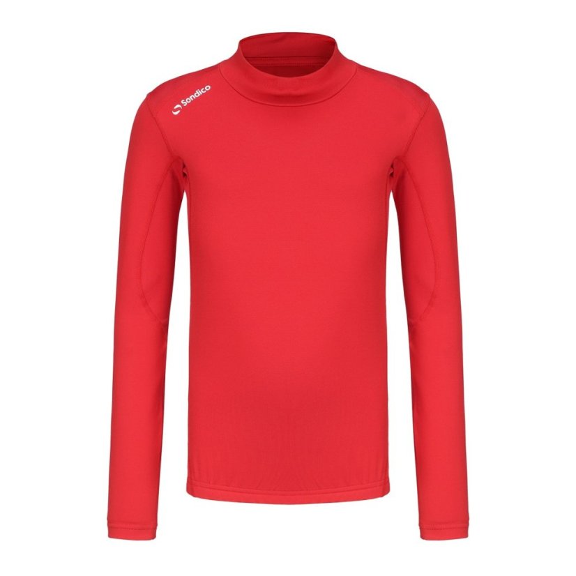 Sondico Mock Neck Baselayer Juniors Red