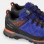 Karrimor Hot Rock Waterproof Walking Shoes Mens Blue/Orange