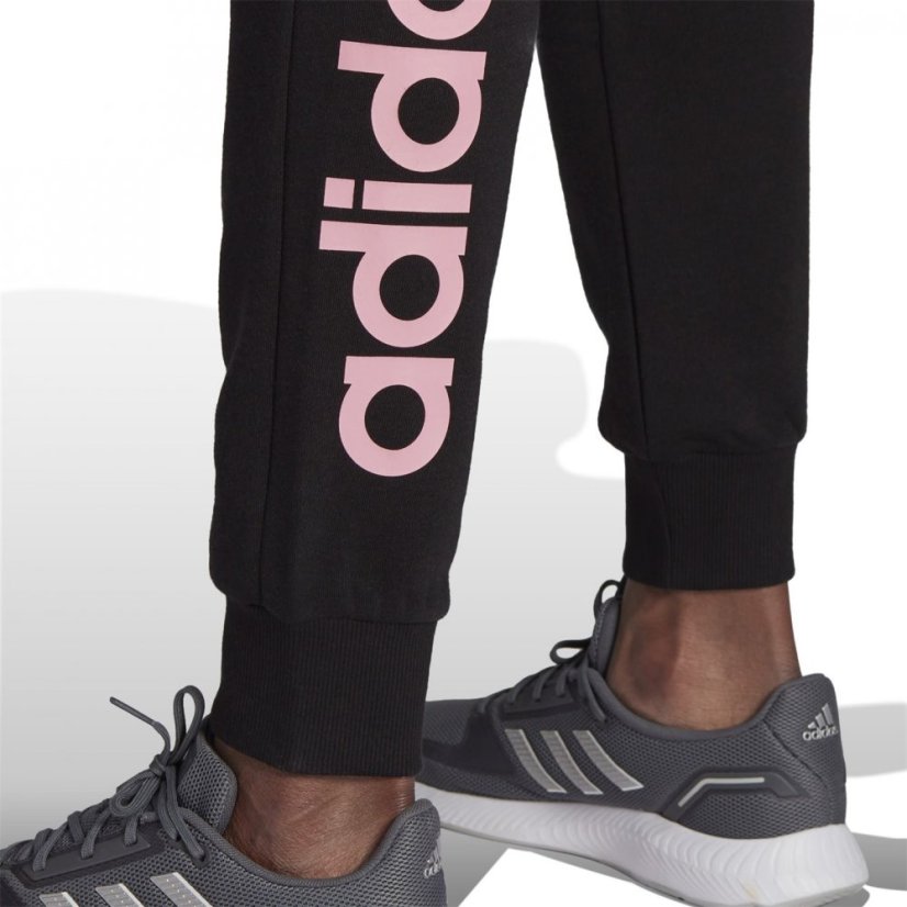 adidas Essentials French Terry Logo Joggers Womens BLACK