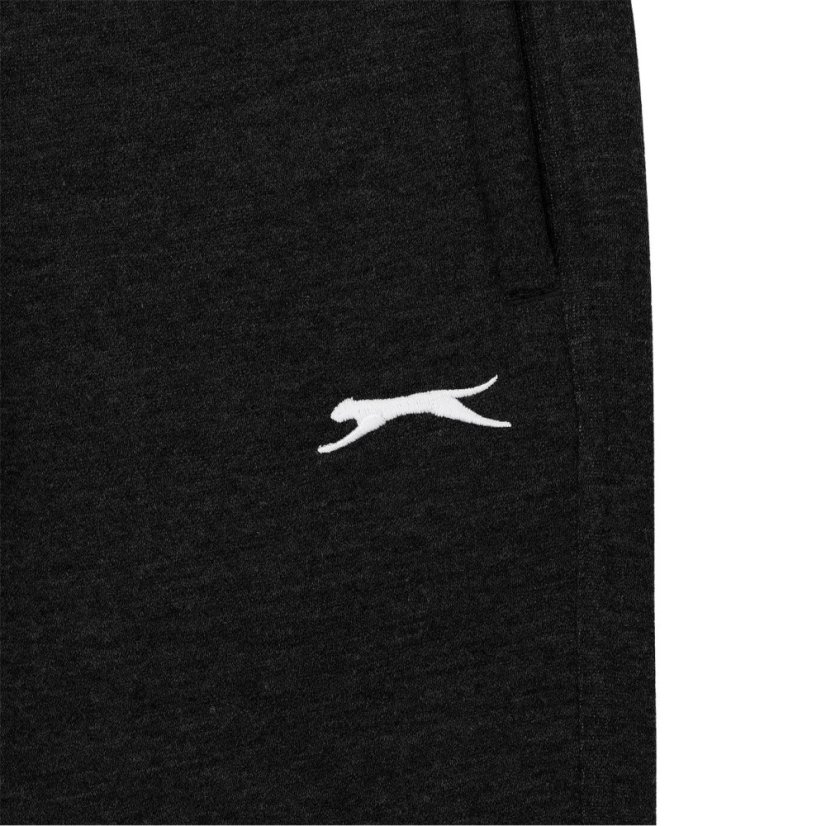 Slazenger Open Hem Fleece Pants Junior Black