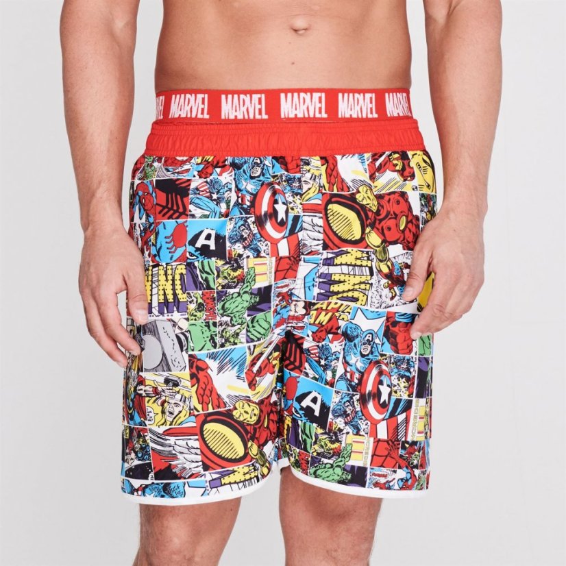 Character Board Shorts Marvel Mens