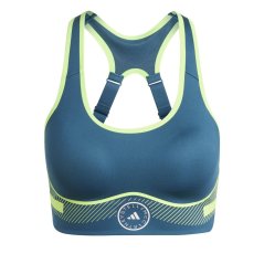 adidas Women's Medium Impact Sports Bra Tech Mineral