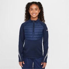 Nike Chelsea Academy Winter Warmer Top Juniors Obsidian/Guava