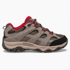 Merrell Moab Low Lace Waterproof Boulder/Red