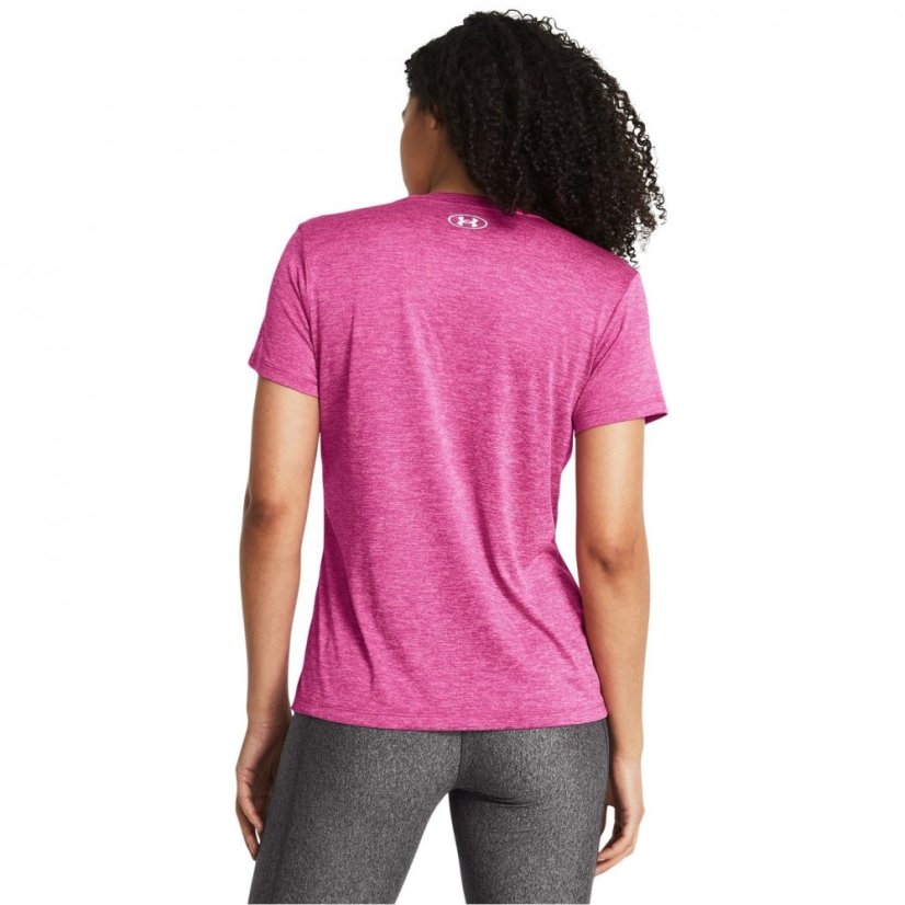 Under Armour Tech Twist Short Sleeve Womens Rebel Pink