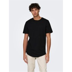 Only and Sons Men's Oversized T-Shirt Black