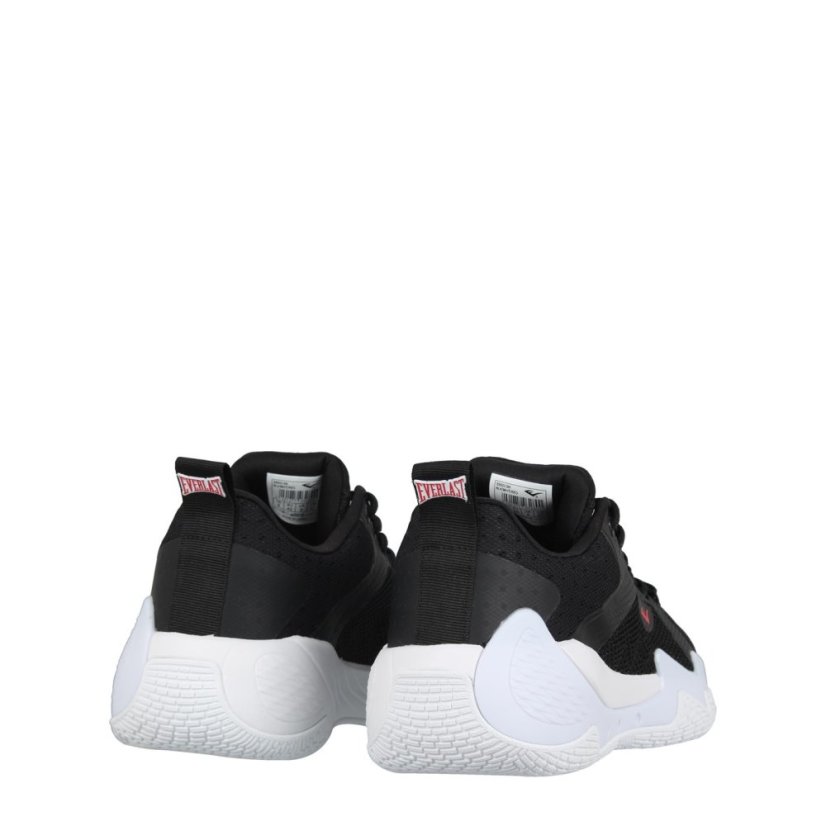 Everlast Men's Basketball Trainers Blk/Wht/Red