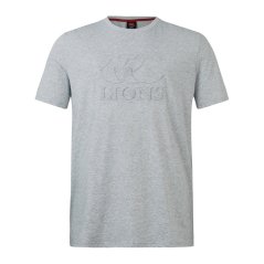 Canterbury British and Irish Lions Monument T-Shirt 2024 Adults Grey Marl