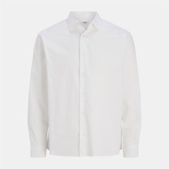 Jack and Jones Long Sleeve Shirt White