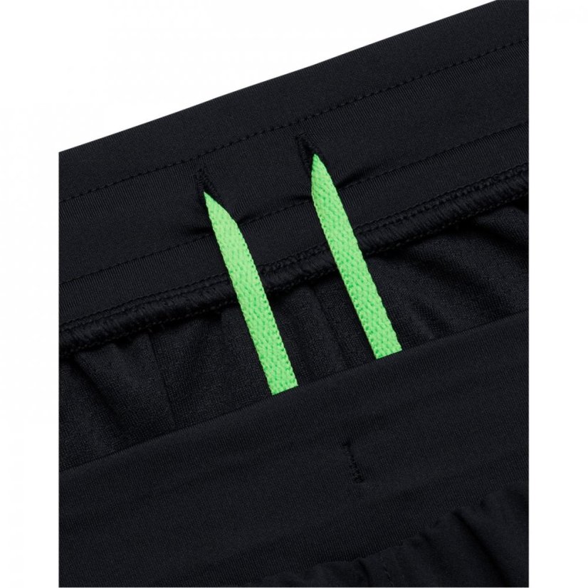 Under Armour Baseline 5 Shorts Men's Black/Green