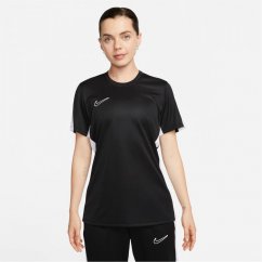 Nike Dri-FIT Academy Short-Sleeve Football Top Womens Black