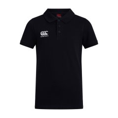 Canterbury Waimak Polo Shirt Juniors Black