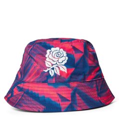 Castore Mens Reversible Rugby 2026 Bucket Hat Rhod/Diva Pink