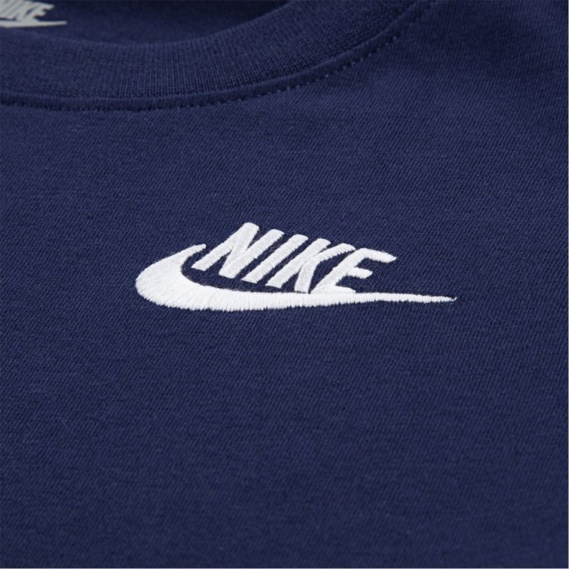 Nike NSW Futura T Shirt Infant Boys Navy