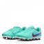 Nike Tiempo Legend 10 Club Junior Firm Ground Football Boots Blue/Pink/White