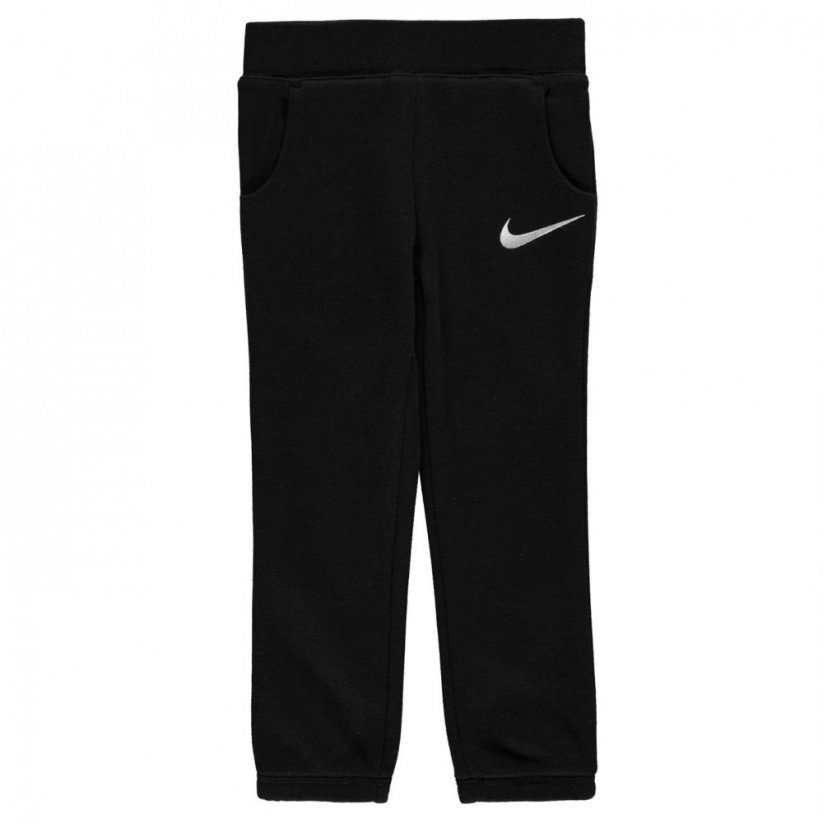 Nike Swoosh Fleece Pants Infants Black