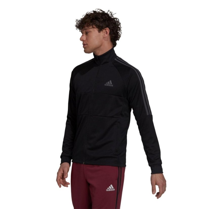 adidas Sereno Track Jacket Mens Black/Grey