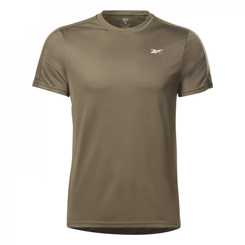 Reebok Workout Ready Melange T-Shirt Mens Gym Top Nghblk