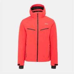 Nevica Men's Vail Waterproof Windproof Synthetic Insulated Detachable Hood Ski Jacket Red