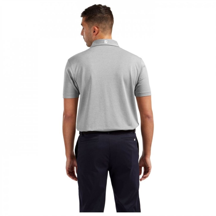 FootJoy Solid pánske polo tričko Grey