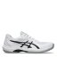 Asics Men's Game Tennis Shoes White/Black