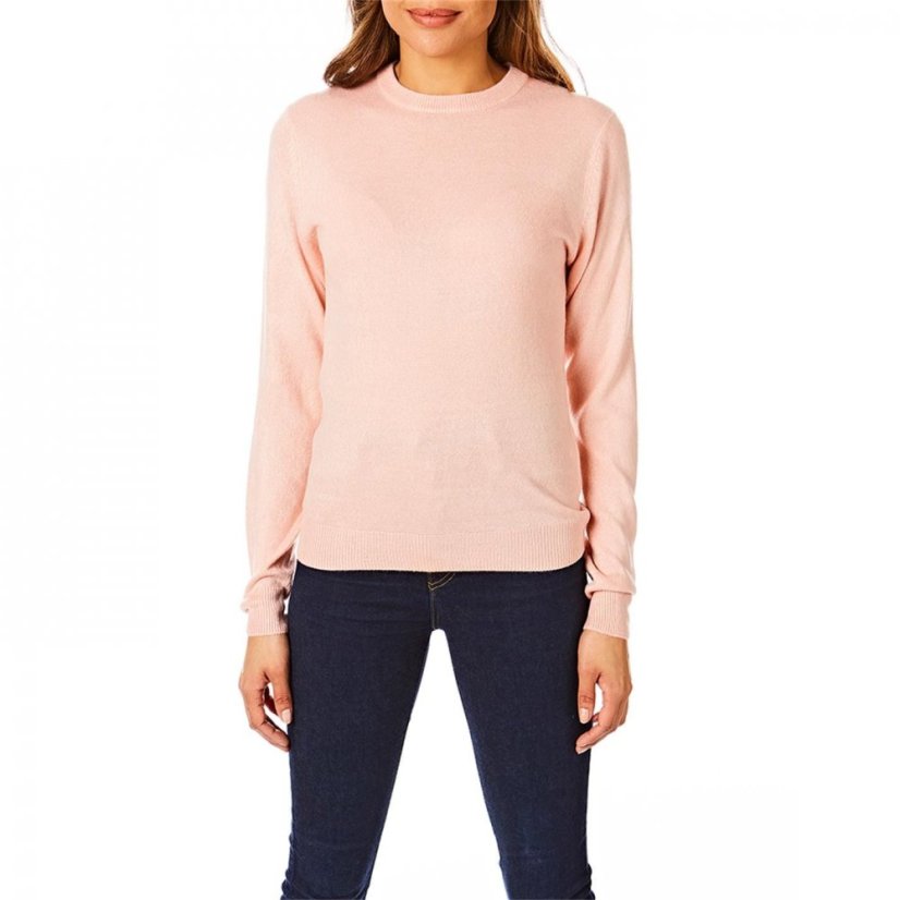 Light and Shade Supersoft Jumper Ladies Soft Pink