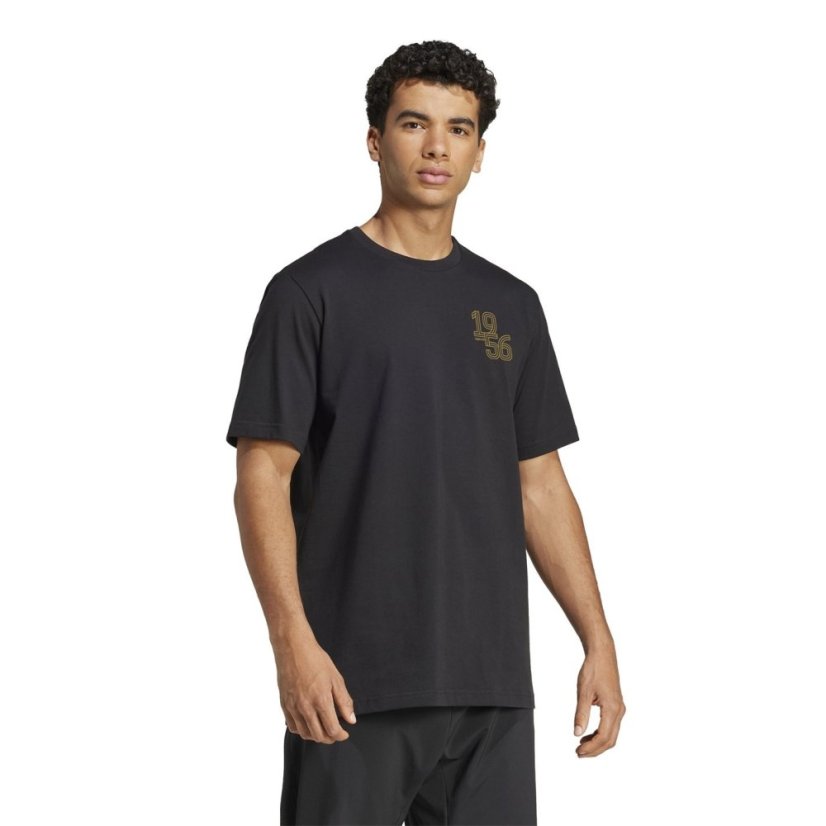 adidas Real Madrid UCL pánske tričko Black