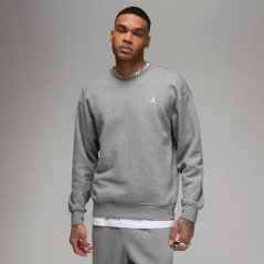 Air Jordan Essentials Men's Fleece Crew Carbon/White
