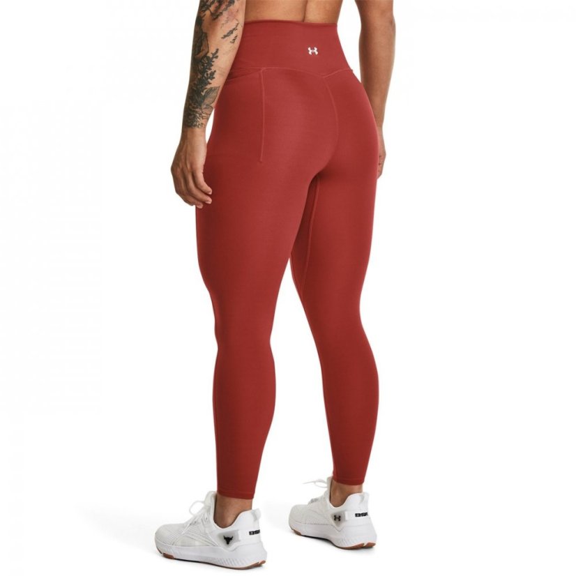 Under Armour Women's Project Rock Performance Gym Legging Red