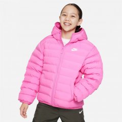 Nike Filled Jacket Junior Pink/White