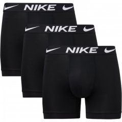 Nike 3 Pack Dri-FIT Boxer Shorts Mens Black
