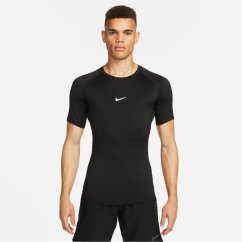 Nike Pro Men's Tight Fit Short-Sleeve Top Black