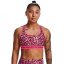 Under Armour Mid Support Crossback Sports Bra Penta Pink/Rose